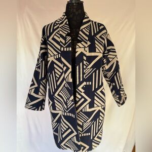 Geometric Patterned Women's Coat Old Navy